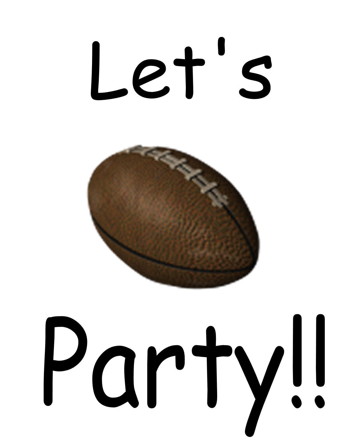 Free Printable Football Party Invitations Sports Invitations For