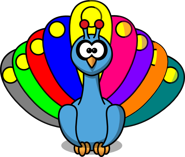 Cute Peacock Vector Art Genius