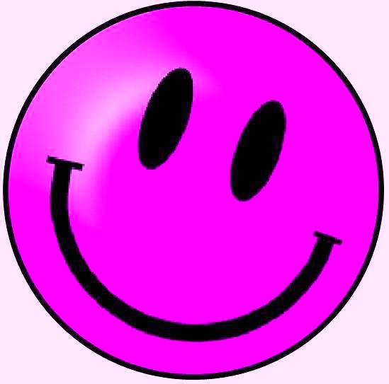 9-KeyReel Inserts - KR_SMI_PNK_SML Pink Smiley (Small) - KeyReels ...