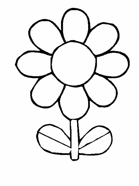 Cartoon Daisy Flower Clipart - Free to use Clip Art Resource