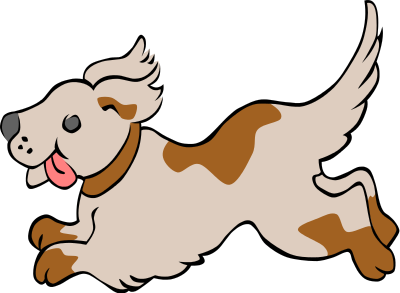Happy Puppy Face Clipart