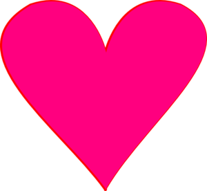 Valentines For > Light Pink Heart Clip Art