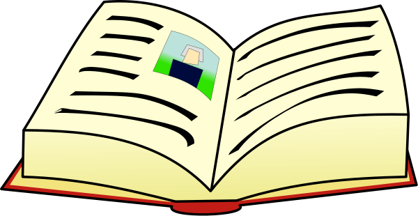 Open Book Clip Art Png - Free Clipart Images