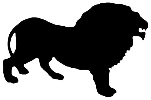 Jungle Animal Silhouette Clipart