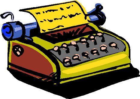 Typewriter Clipart