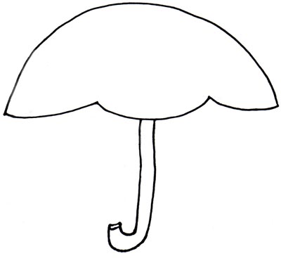 Umbrella Coloring Page - ClipArt Best