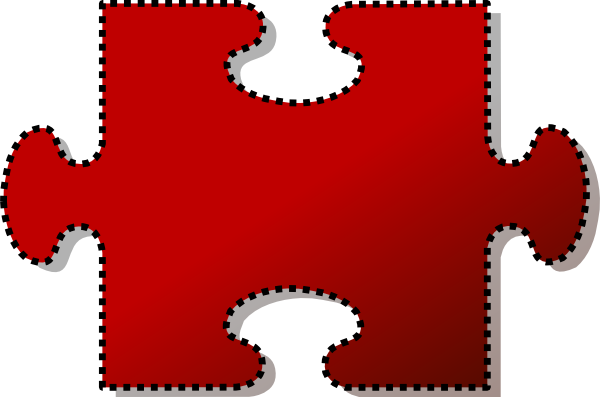 Download Red Puzzle Wallpaper