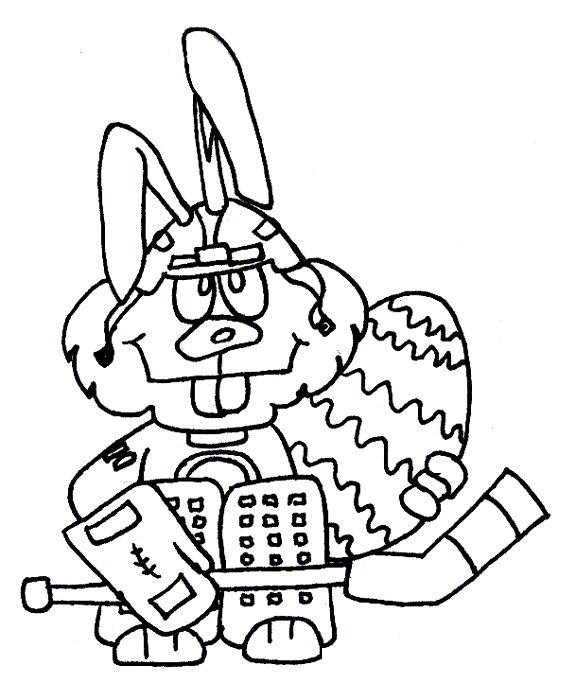 1,697 views easter coloring pages printable page hockey bunny