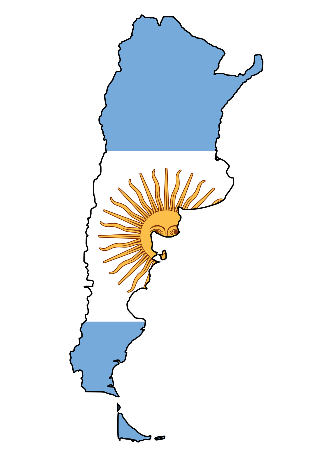 What does the flag of Argentina mean?