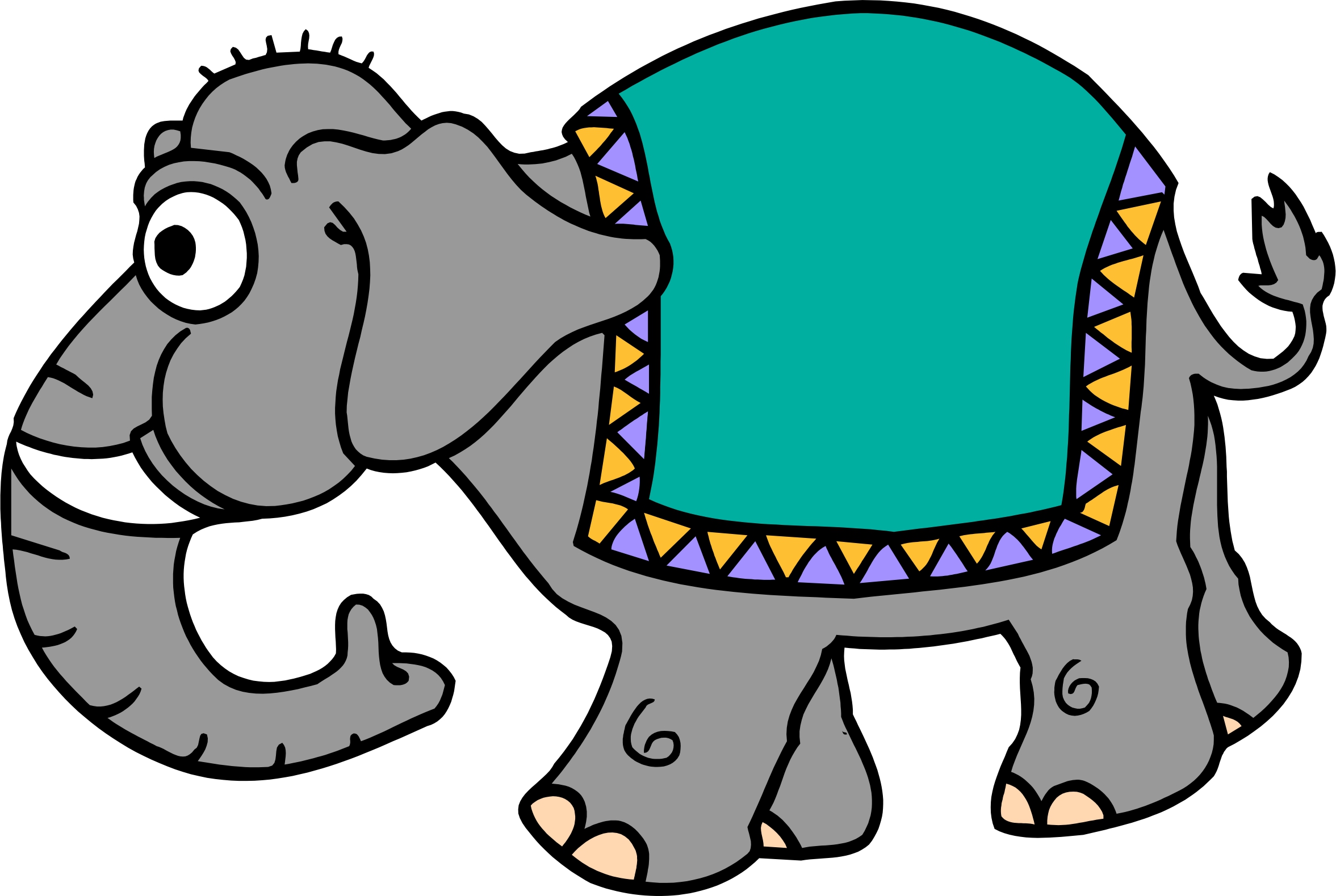 clipart picture of an elephant - photo #43