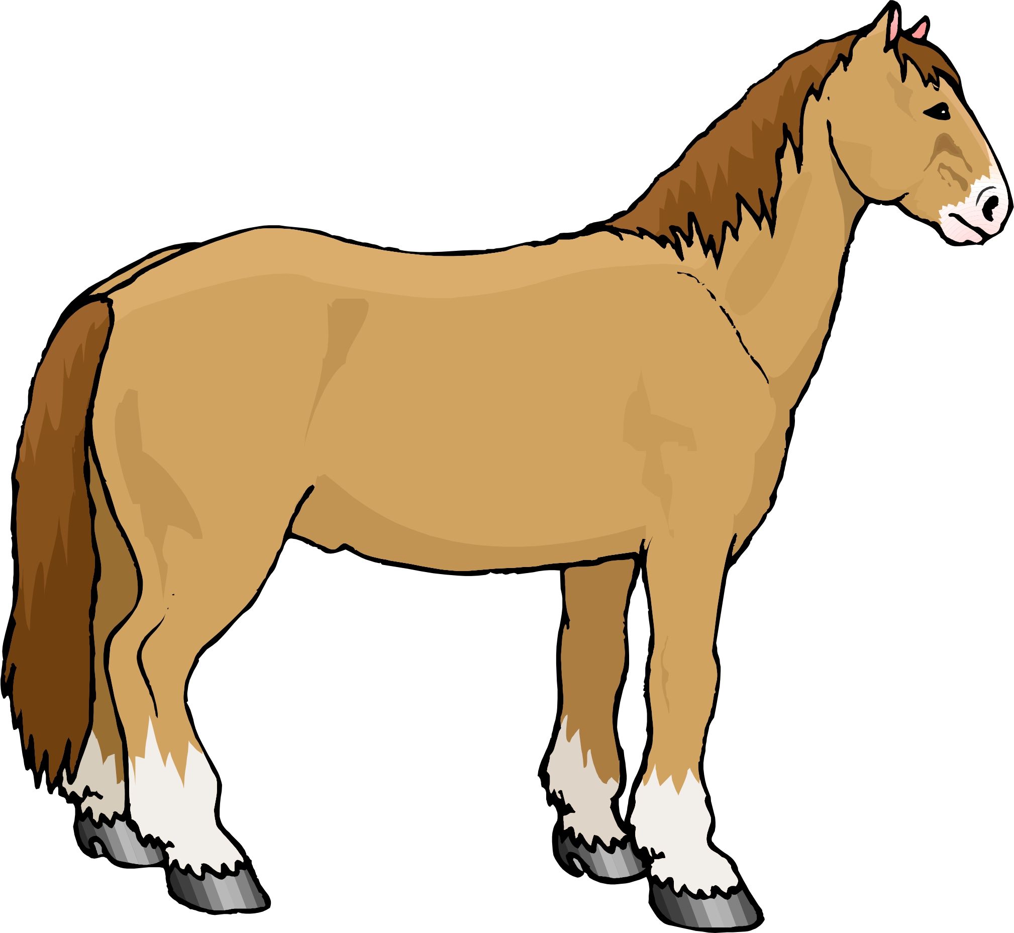 horse pictures clip art - photo #19