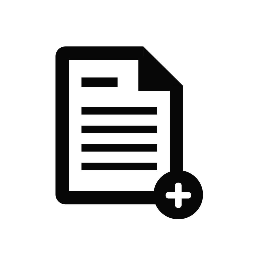Add, document, file, new, page, paper icon | Icon search engine