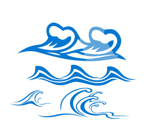 Best Photos of Ocean Wave Vector Clip Art - Vector Water Waves ...