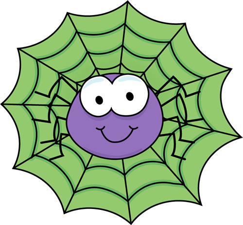 Funny spider clipart