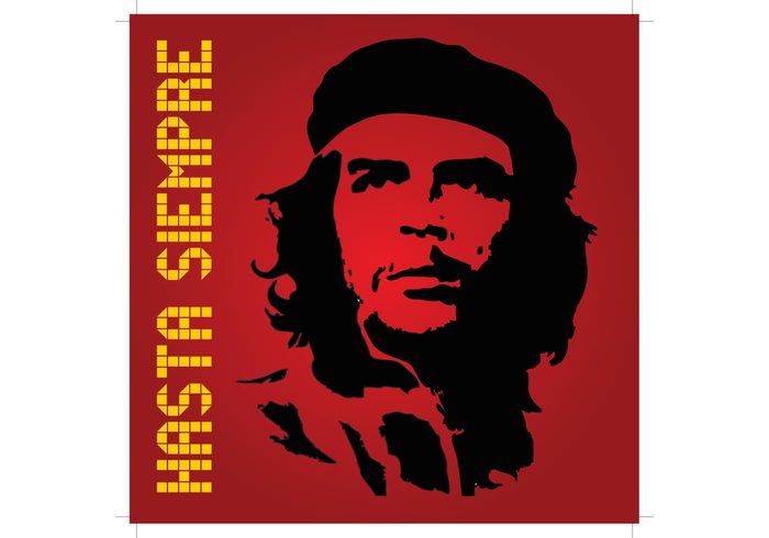 Che Guevara Hasta Siempre - Download Free Vector Art, Stock ...