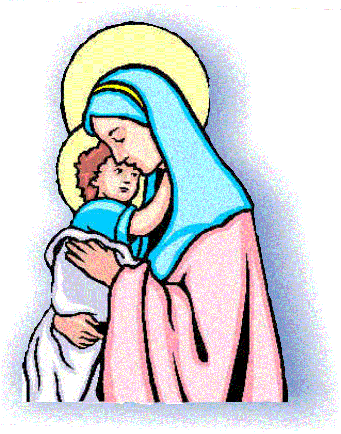 Дева Мария с ребенком