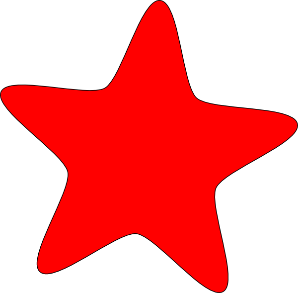 Clip Art Red Star
