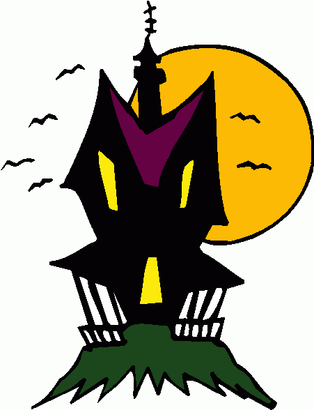 Spooky House Clip Art