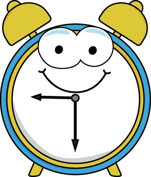 Cute Clock Clipart For Kids