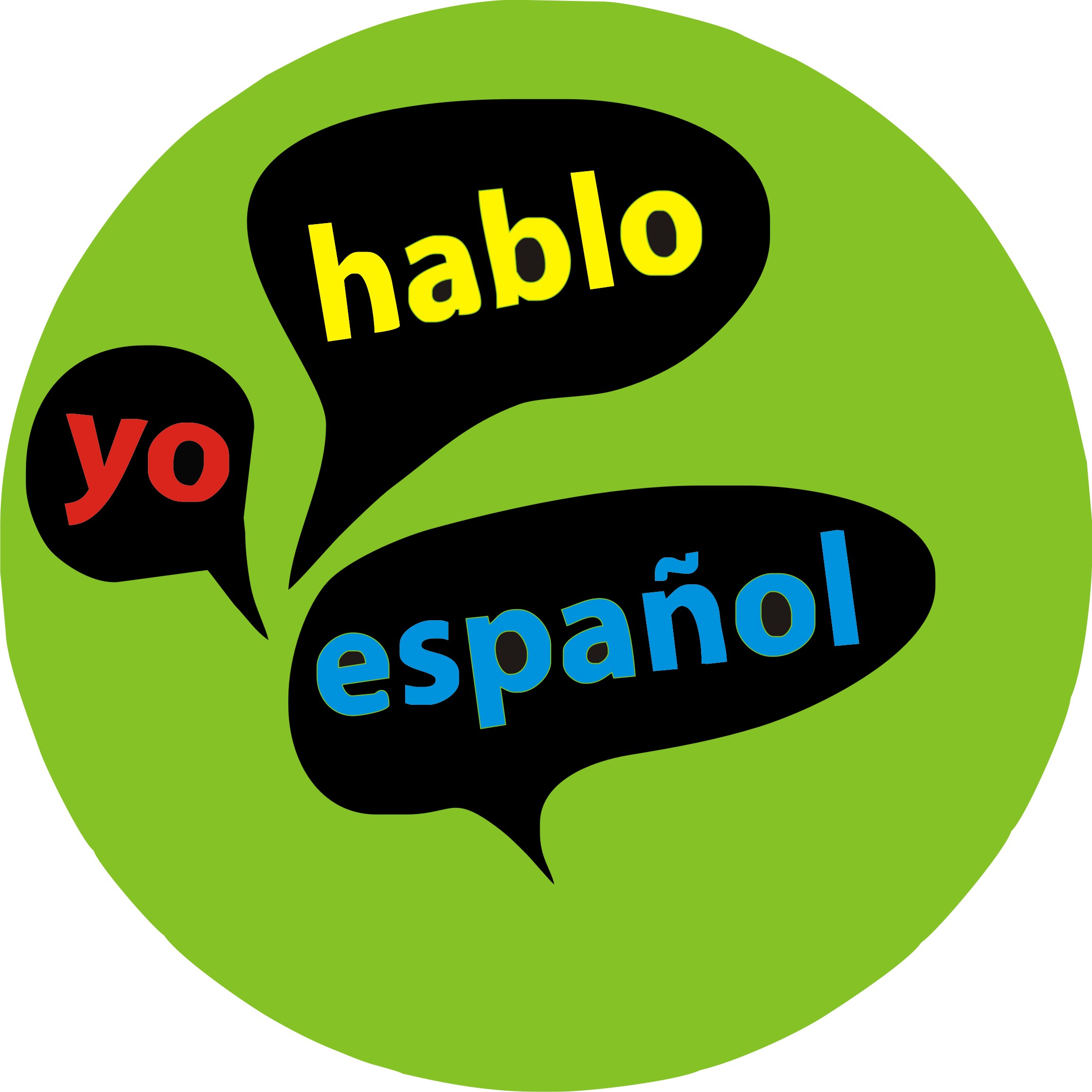 People speaking foreign language clipart
