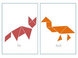Chinese Tangrams Of Animals - ClipArt Best