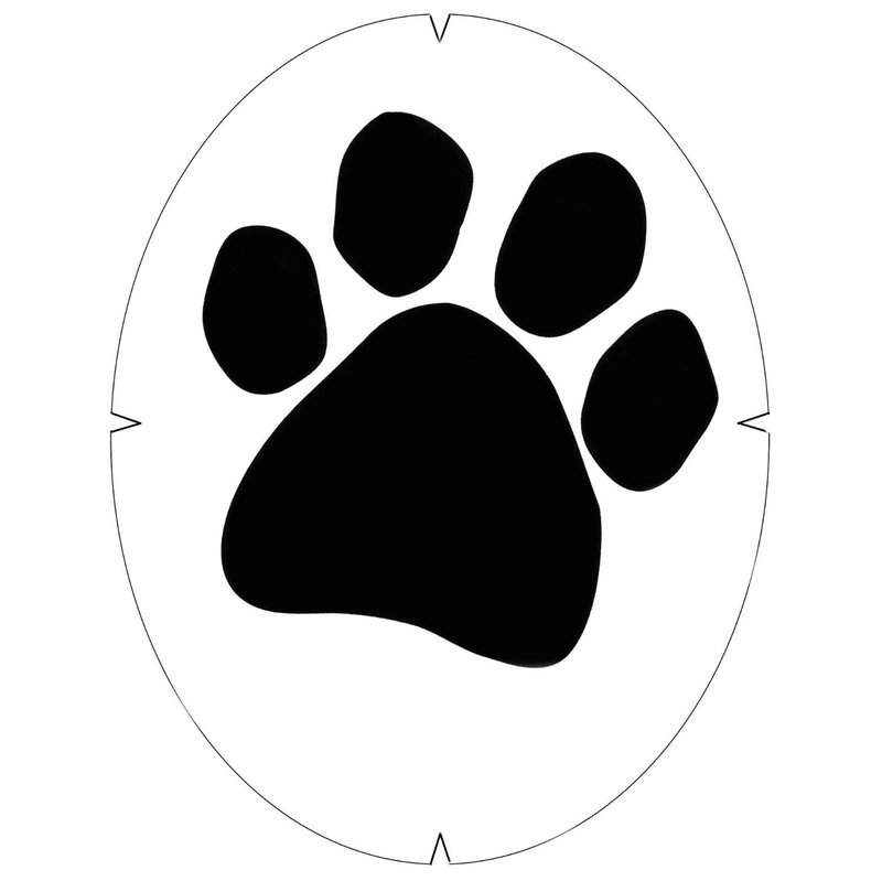 Tiger Paw Print Stencil ClipArt Best Tiger Paw Print Stencil ClipArt Best