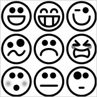 Smiley face icons vector Free vector for free download (about 16 ...