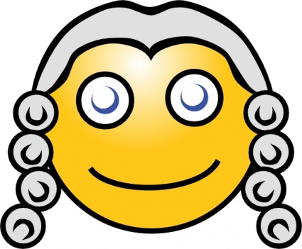 Download Smiley Magistrate clip art Vector Free