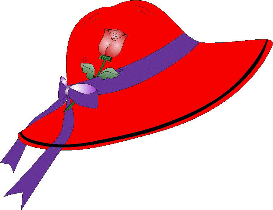 free clipart red hat ladies - photo #1
