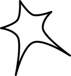 star_sign_outline_clip_art_ ...