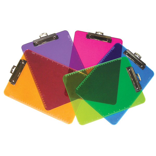 Calloway House. Color-Code Clipboards - Set of 5