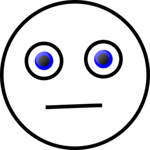 Disappointed Face clip art - vector clip art online, royalty free ...
