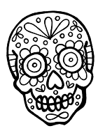 Day of the Dead Art: A Gallery of Colorful Skull Art Celebrating ...