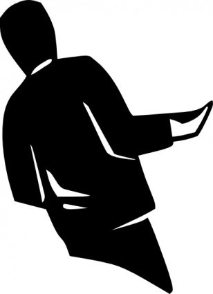 Person Standing Silhouette clip art - Download free Other vectors