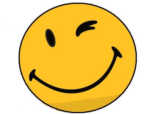 clipart smiley face wink - photo #30