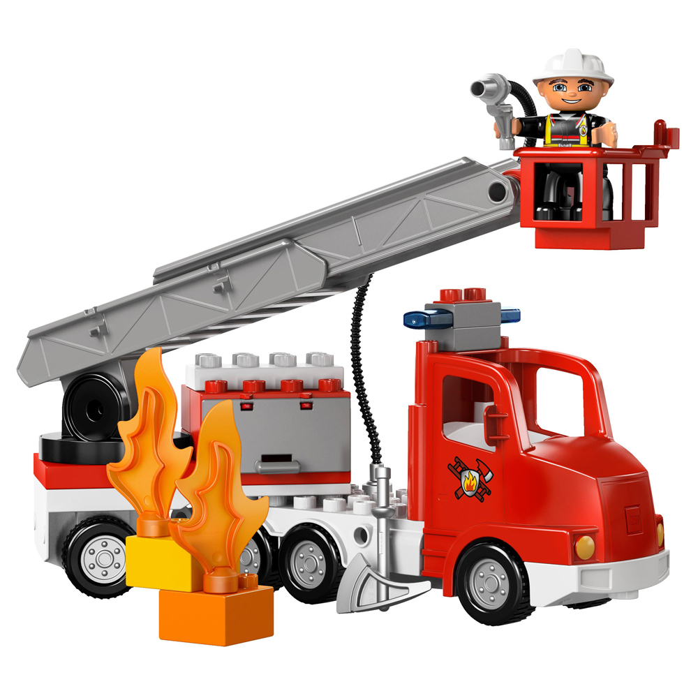 lego fire truck big w