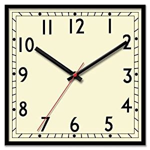 Square Clock Clipart