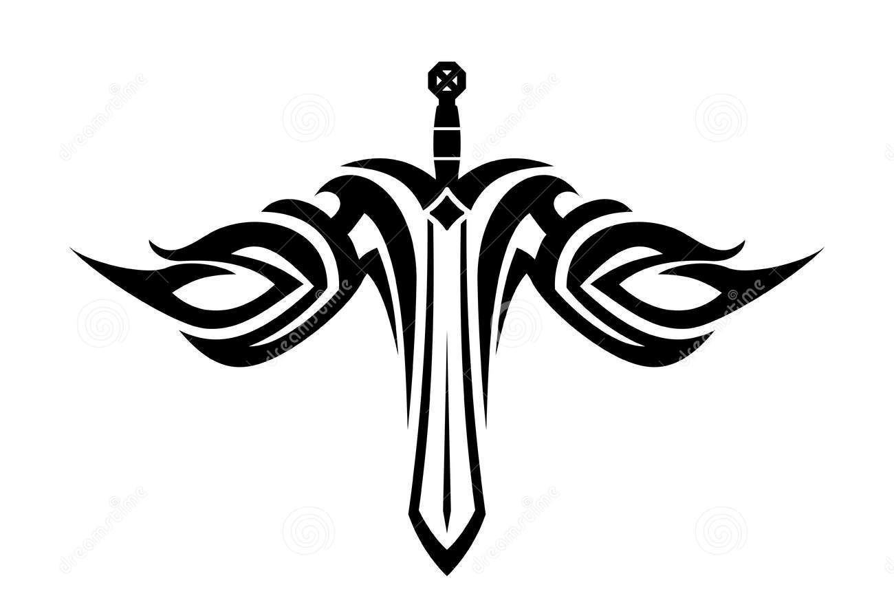 Tribal Sword And Black Snake Tattoo Designs | Fresh 2017 Tattoos Ideas