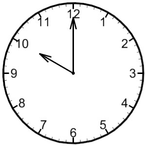 9 Clock Clipart