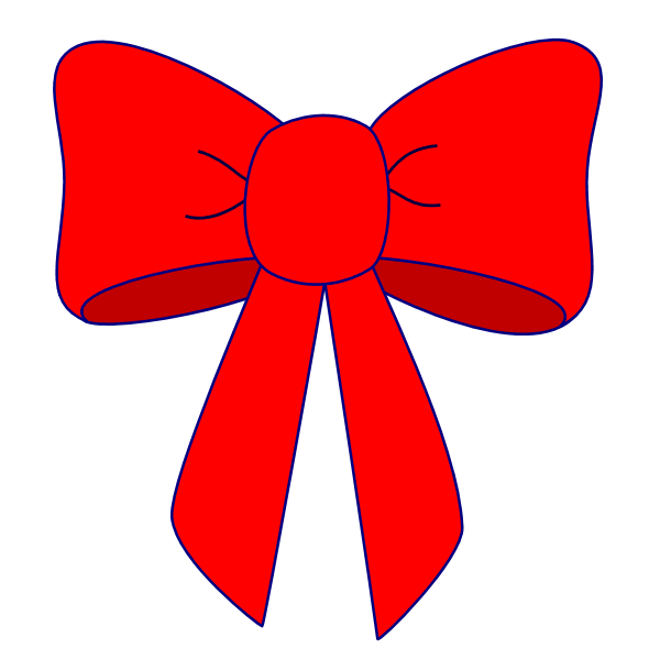 Red Bow Clipart