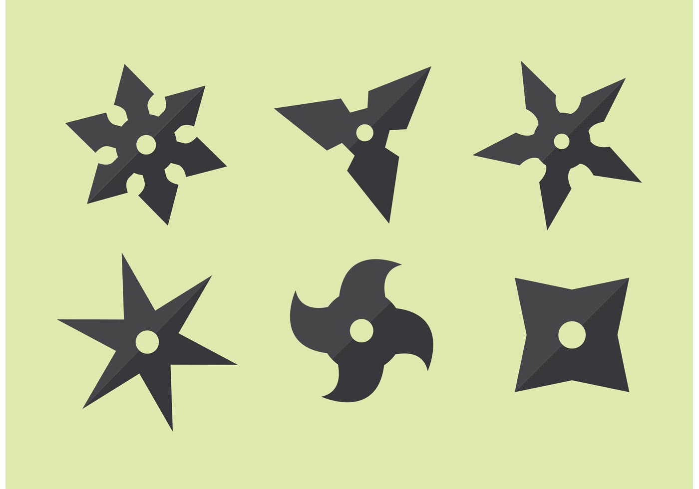 Ninja Throwing Star Vectors - Download Free Vector Art, Stock ...