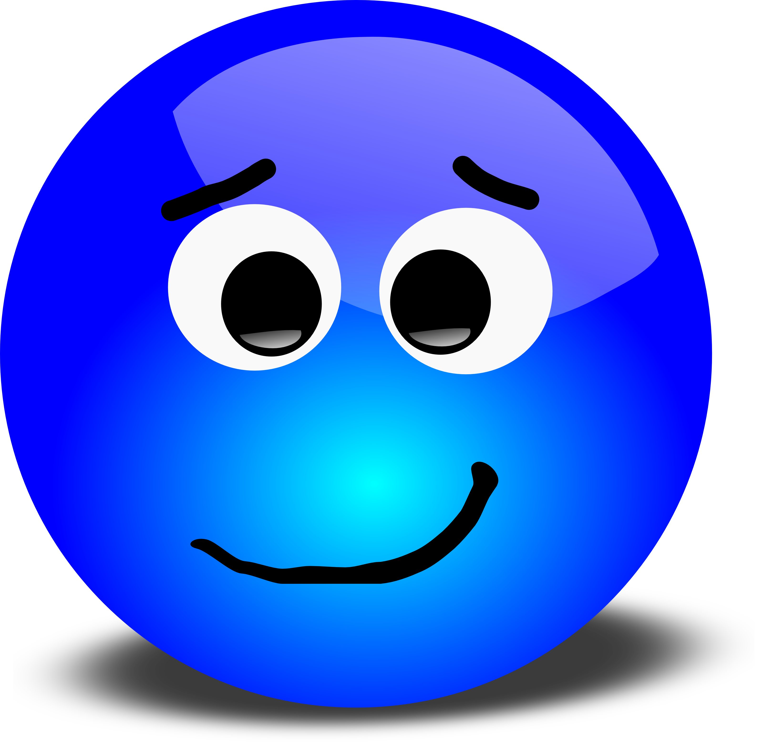 Calm Face Clipart