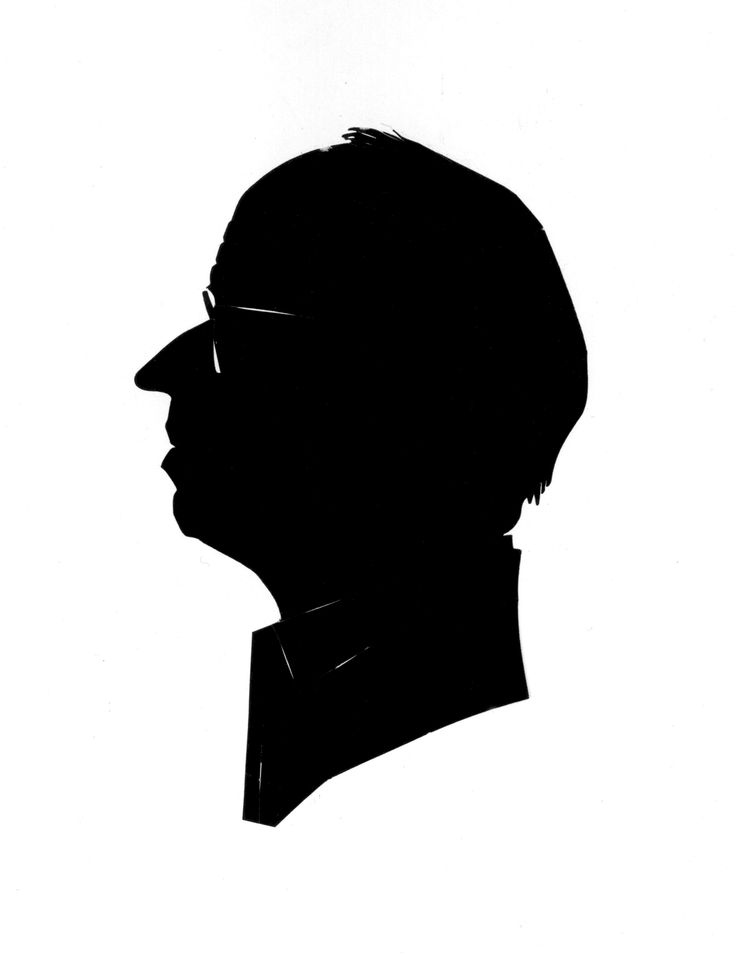1000+ images about clipart - silhouettes heads...