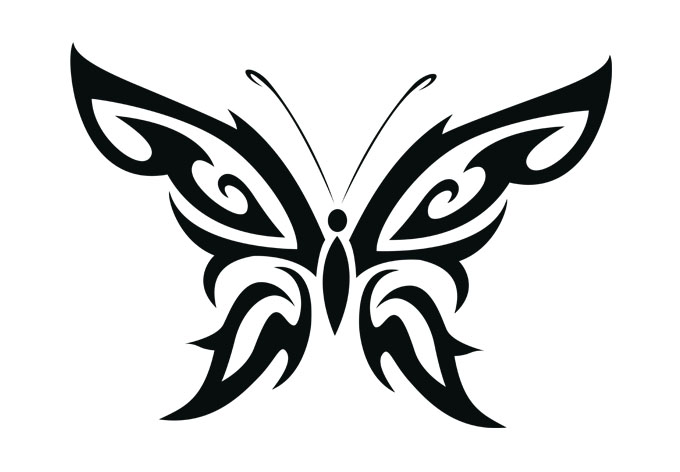 Tribal Butterfly Images | Free Download Clip Art | Free Clip Art ...