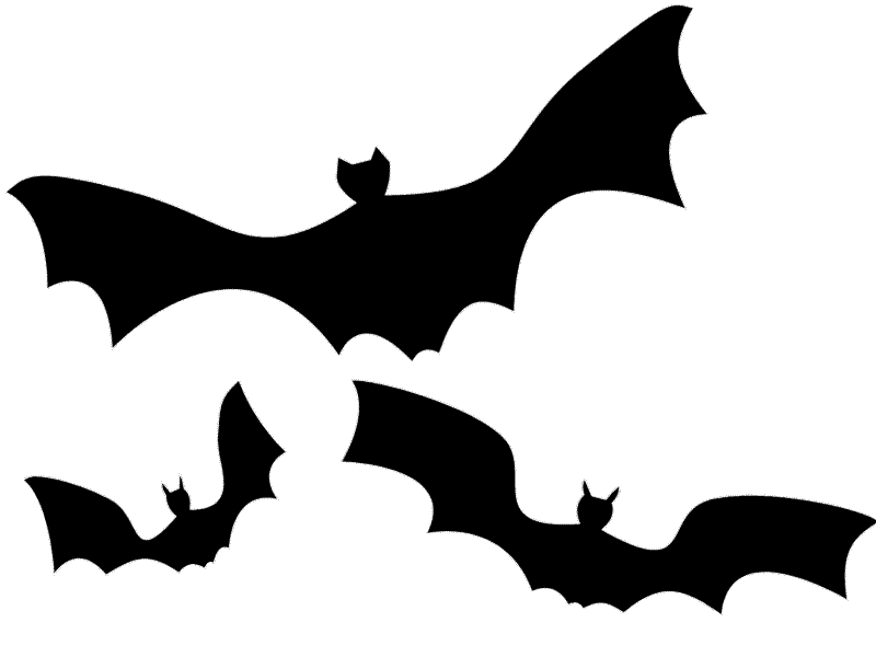 Bats clipart halloween