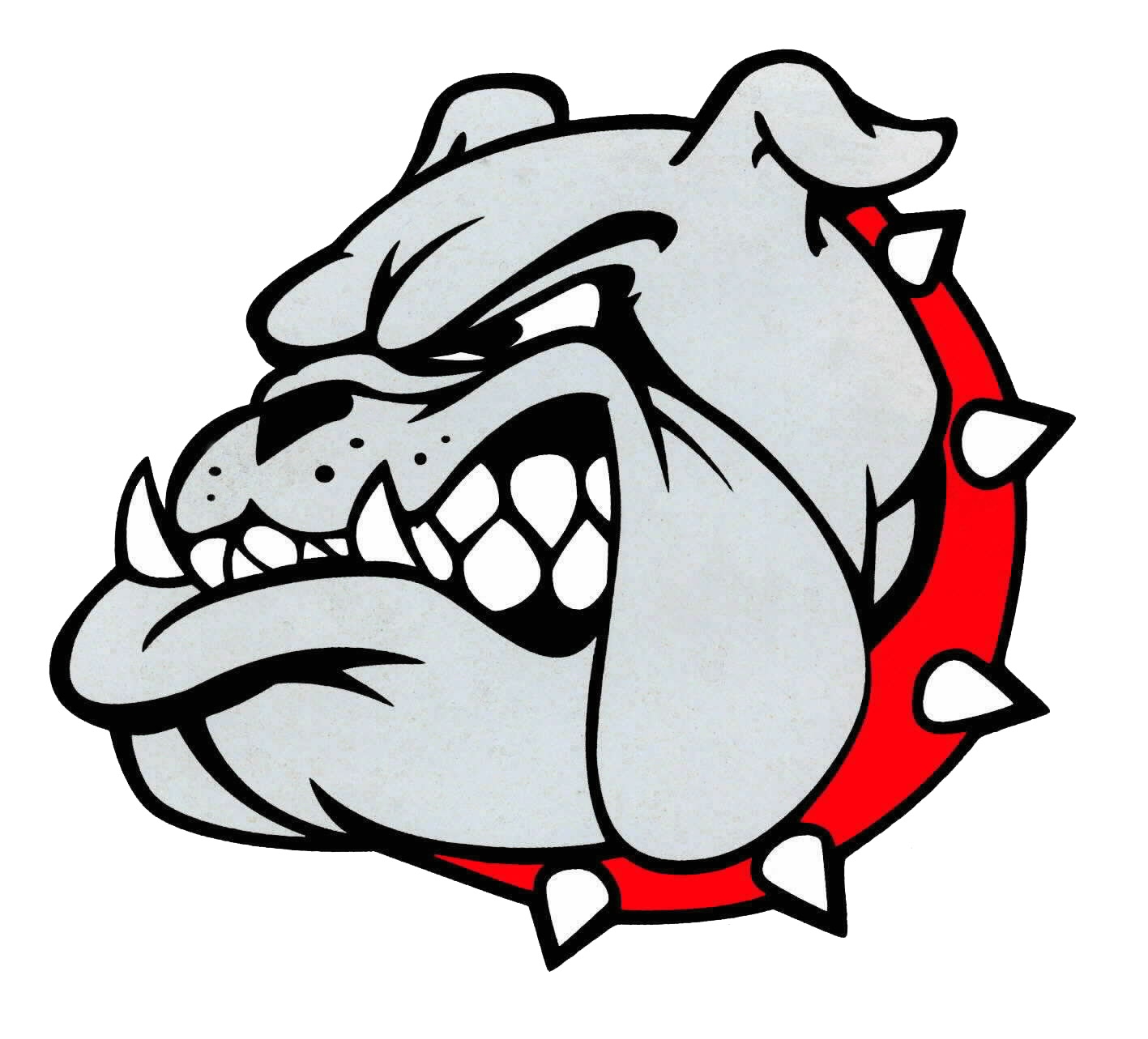 Pin Bulldog School Mascot Logo | IMAGEIF