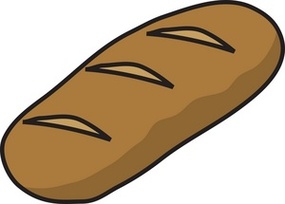 Cartoon Bread Loaf Clipart - Free to use Clip Art Resource