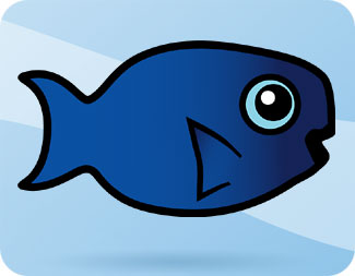 Blue Parrotfish by Scubadorable | Cute Cartoon Fish T-Shirts ...