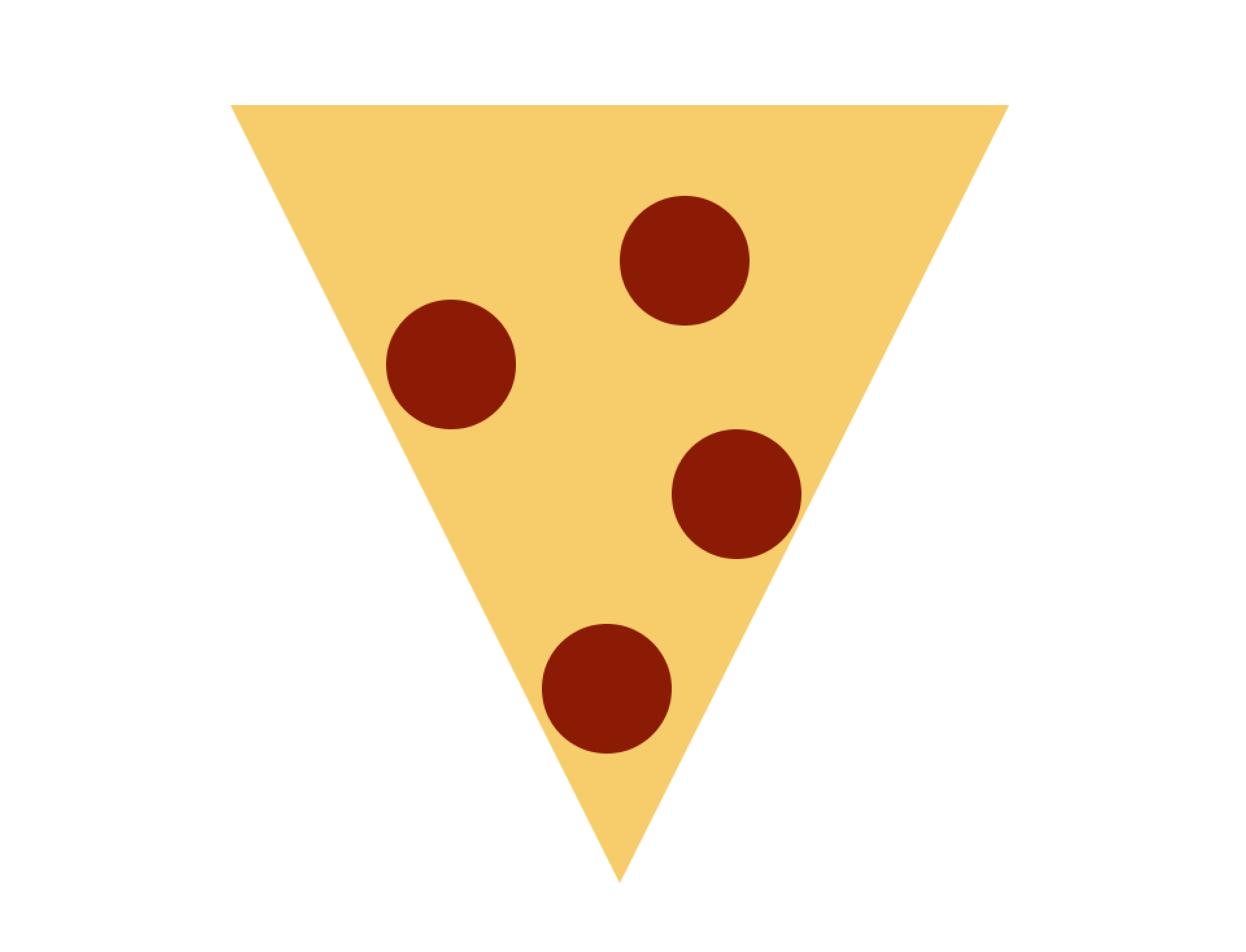 Pepperoni Pizza Slice Drawing | Images Guru