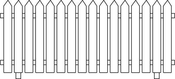 Picket Fence Clipart | Free Download Clip Art | Free Clip Art | on ...